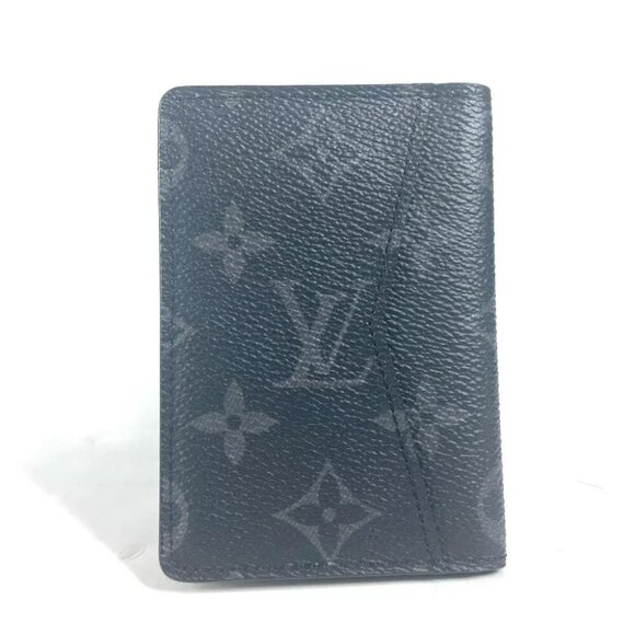 LOUIS VUITTON M61696 MonogramEclipse OrganizerDeux Poche Card Holder Case Unused - Picture 14 of 14